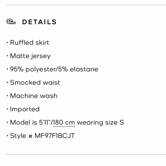 Mixed Leopard Matte Jersey Ruffled Skirt - Picture 4 of 7